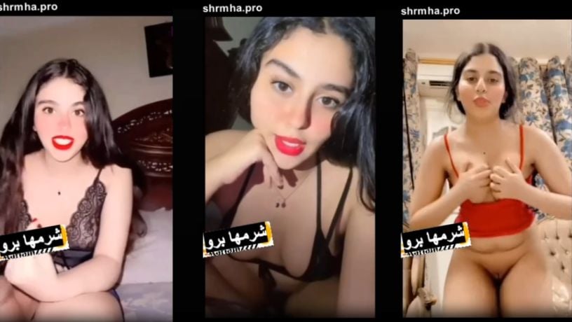 سكس مصري – بنوتة هايجة بتعري جسمها وتهيج صاحبها مع كلام وسخ