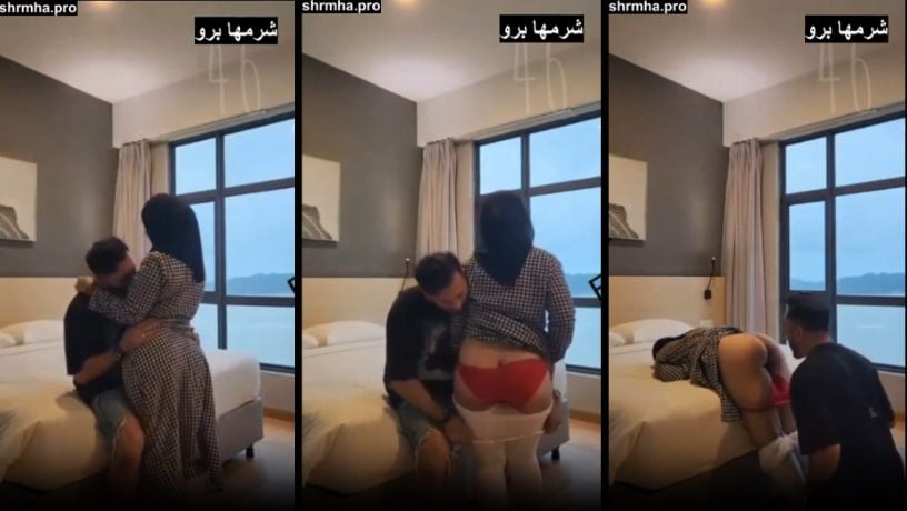 سكس مصري – محجبة كيرفي تتناك من فحلها على السرير