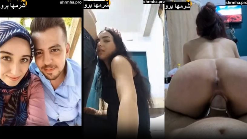 سكس مصري – شاب هايج يفشخ خطيبته المحجبة وينيكها في طيزها