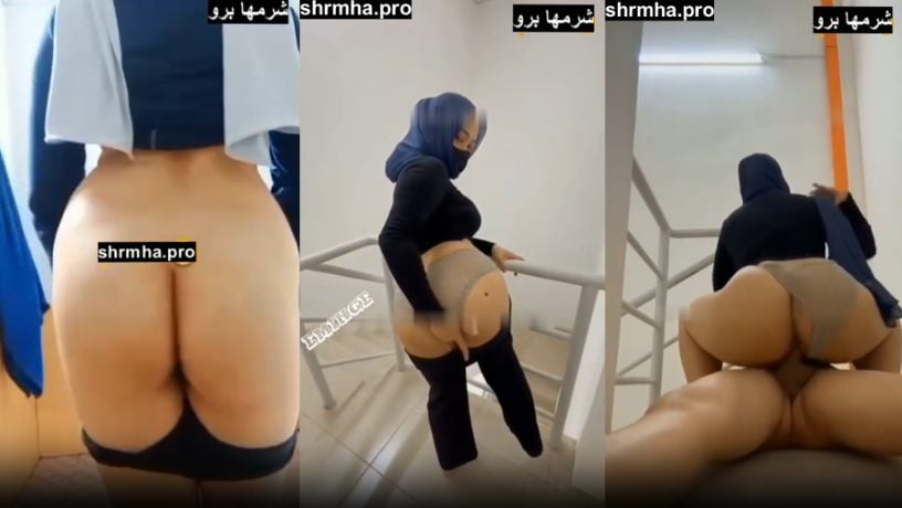 سكس مصري – طالبة محجبة بتبعت نودز وتمص زب مدرسها وتتنطط عليه